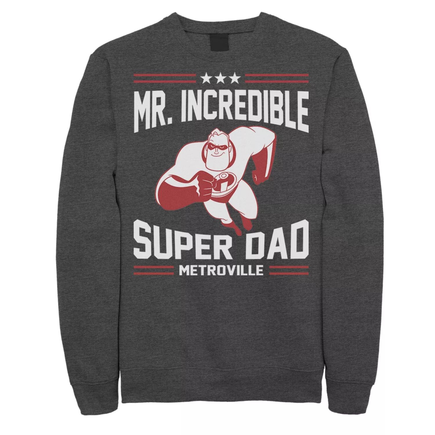 

Мужской свитшот Disney/Pixar Incredibles Super Dad Licensed Character