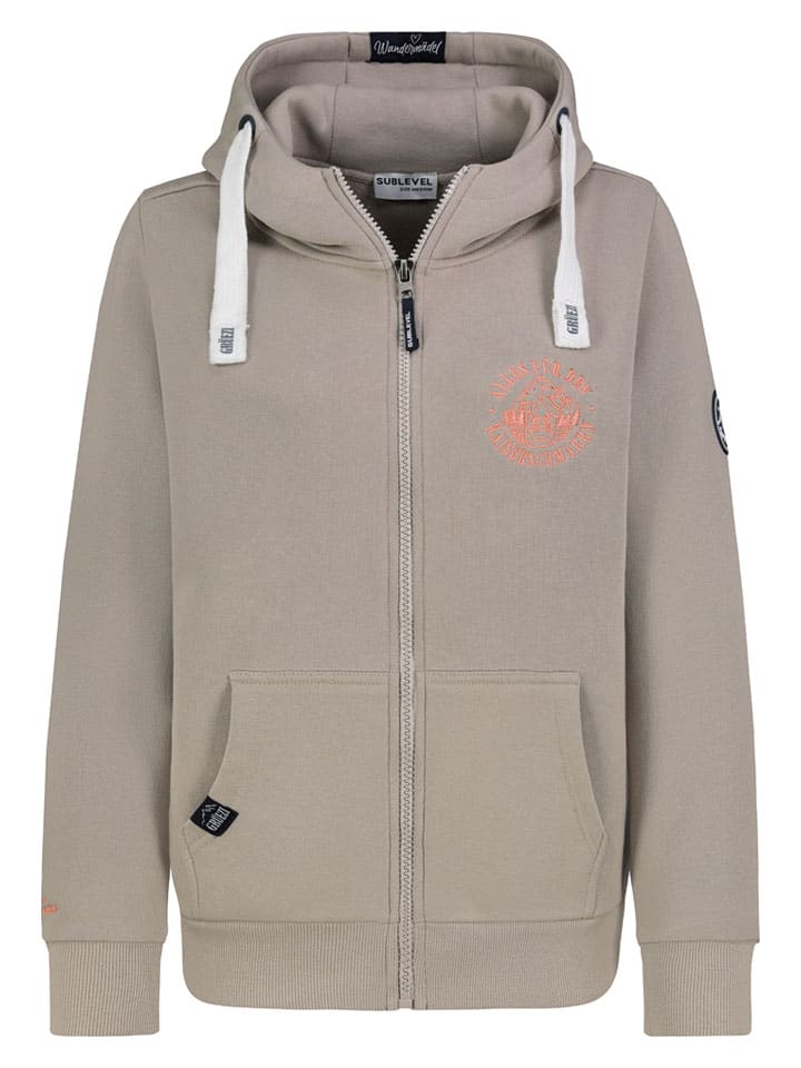 

Sublevel Спортивная толстовка бежево-серого цвета