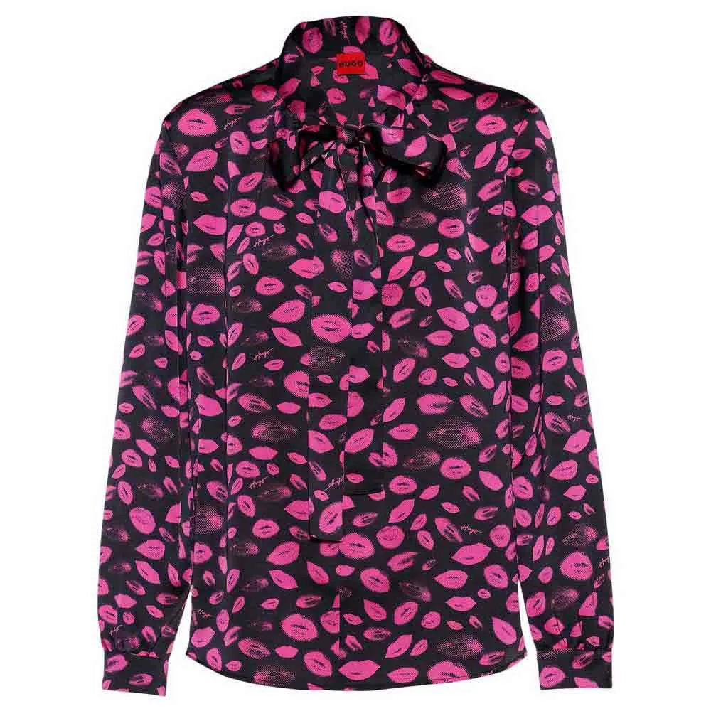 

Блузка HUGO Cisena 1 long sleeve, черный