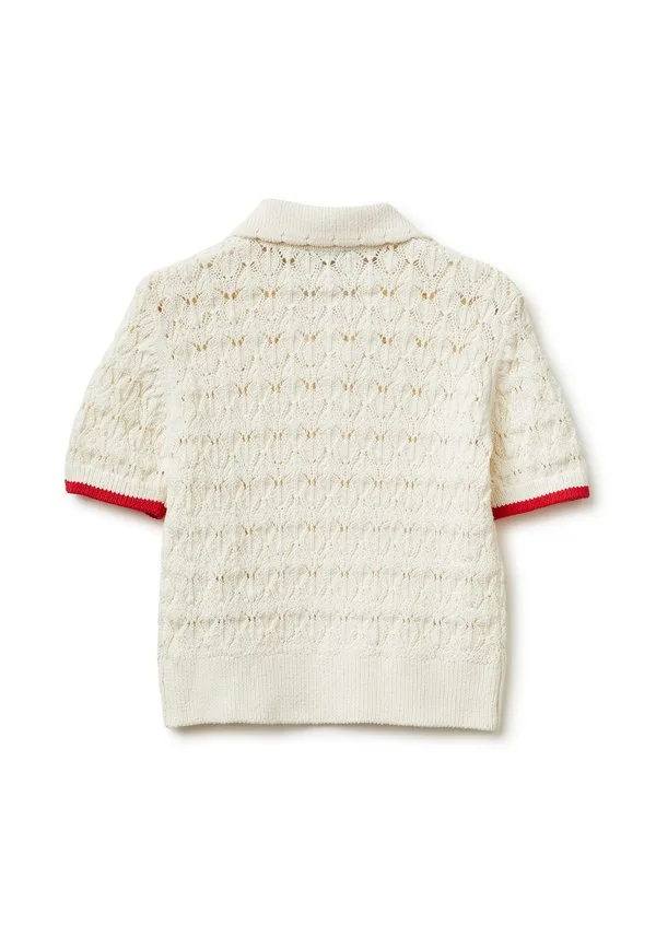 Рубашка поло United Colors Of Benetton, White — фото 2