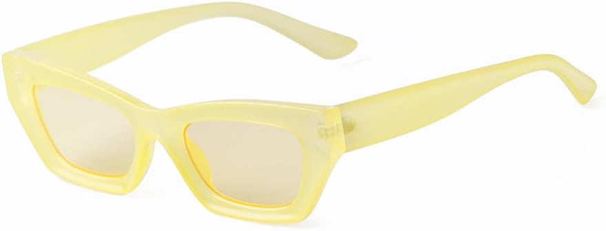 

Солнцезащитные очки в стиле ретро с коричневыми линзами, прямоугольной формы, для женщин и мужчин, винтажные, винно-красные, «кошачий глаз», женские солнцезащитные очки VFDHN, C2