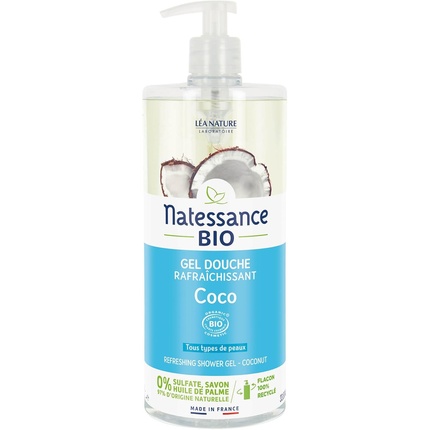 

Органический освежающий гель для душа 1л Natessance