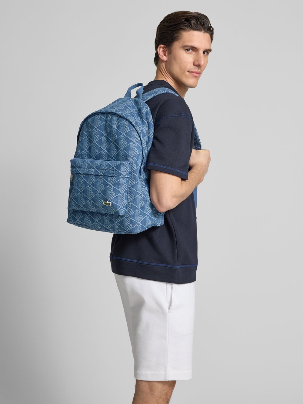 

Рюкзак в стиле деним Lacoste