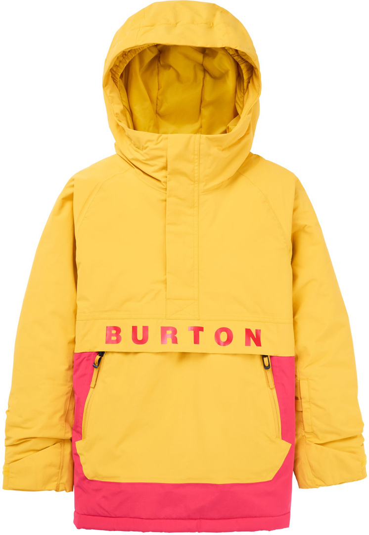 

Burton Детская куртка frostner anorak goldenrod/azalea pink L