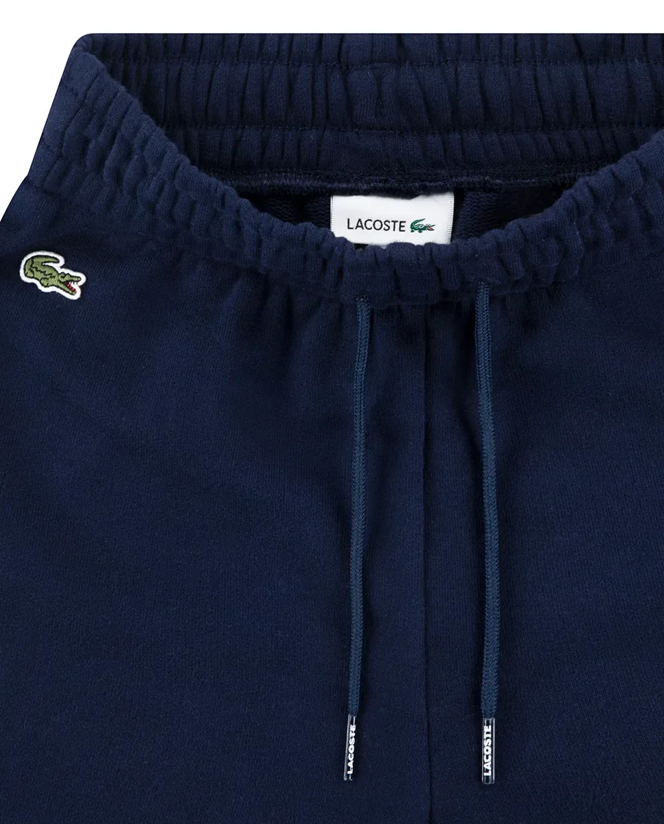 Трикотажные брюки для девочки, легкие в надевании Lacoste, синий — фото 3