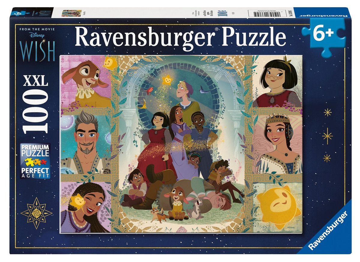 

Пазл Ravensburger, 2D, XXL, Disney Wish, 100 шт.