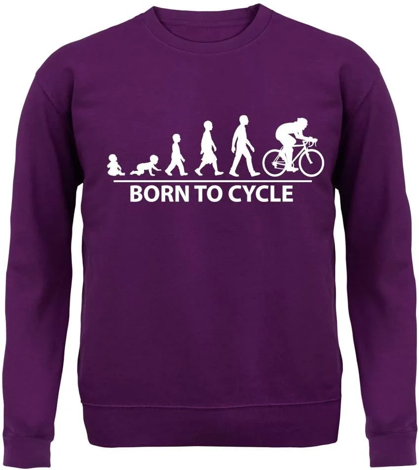 

Свитшот Born to Cycle унисекс Dressdown