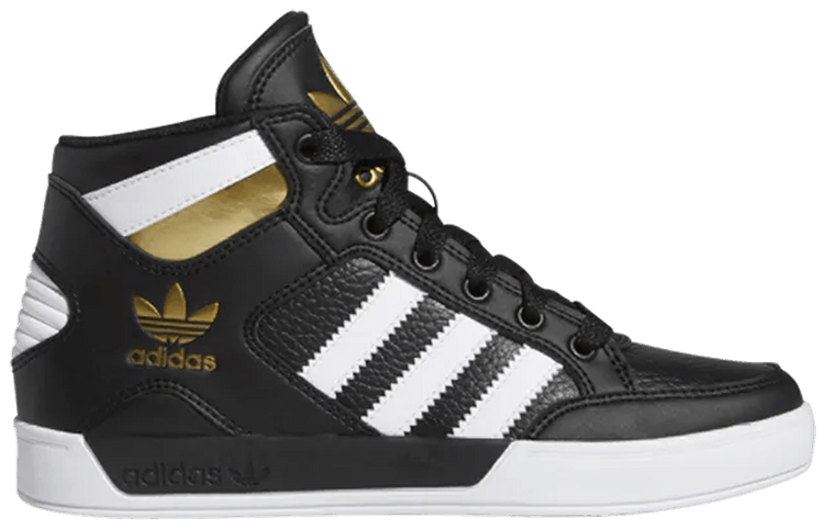 

Кроссовки adidas Hard Court High J 'Black Gold', черный