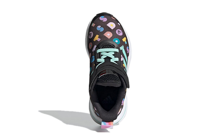Кроссовки Lego X adidas Fortarun Kids Lifestyle Shoes PS Low-top Black/blue/white/pink — фото 4