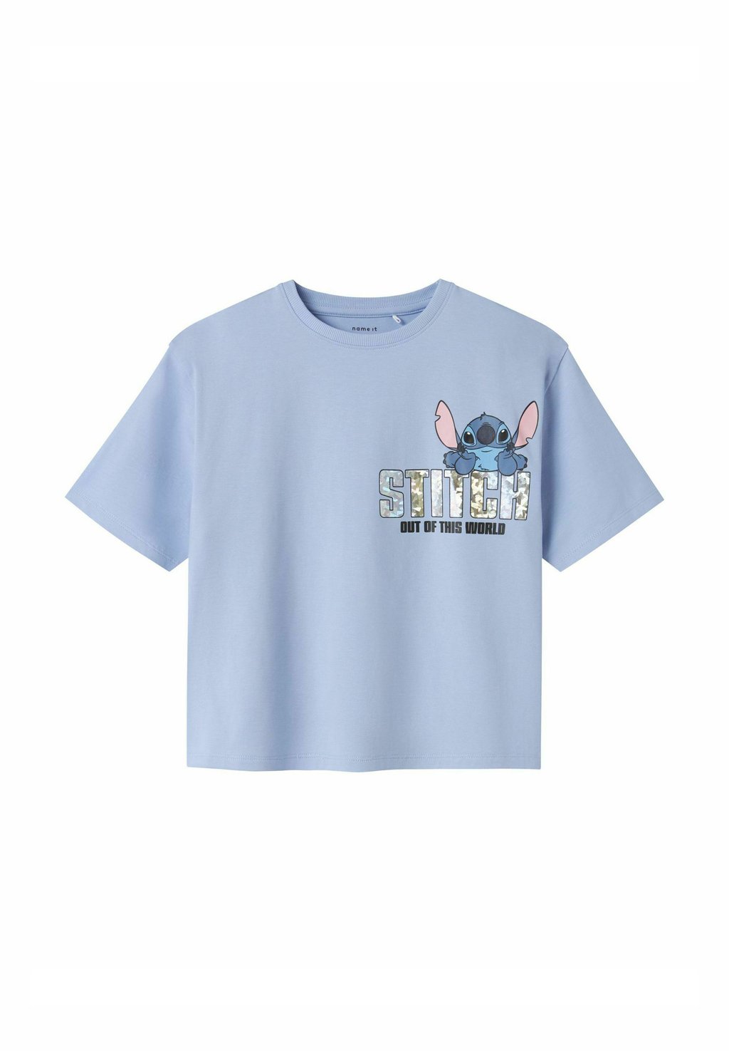 

Футболка с принтом Name it, синий
