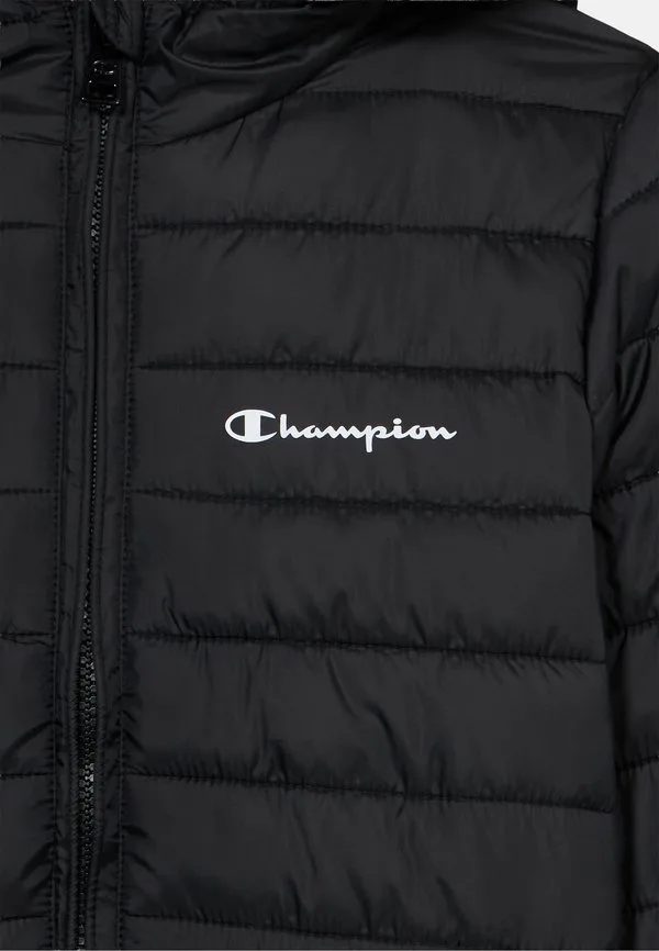 Легкая куртка с капюшоном для активного отдыха Champion, Black — фото 3