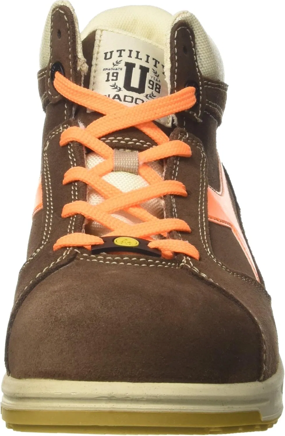 Рабочие кроссовки UTILITY DIADORA Unisex D-Jump Hi S3 ESD, коричневый — фото 2