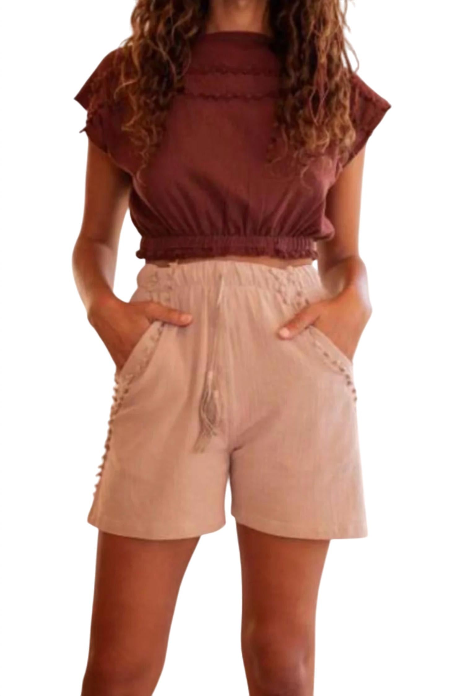 

Шорты Pibil в винтажном розовом CARAVANA