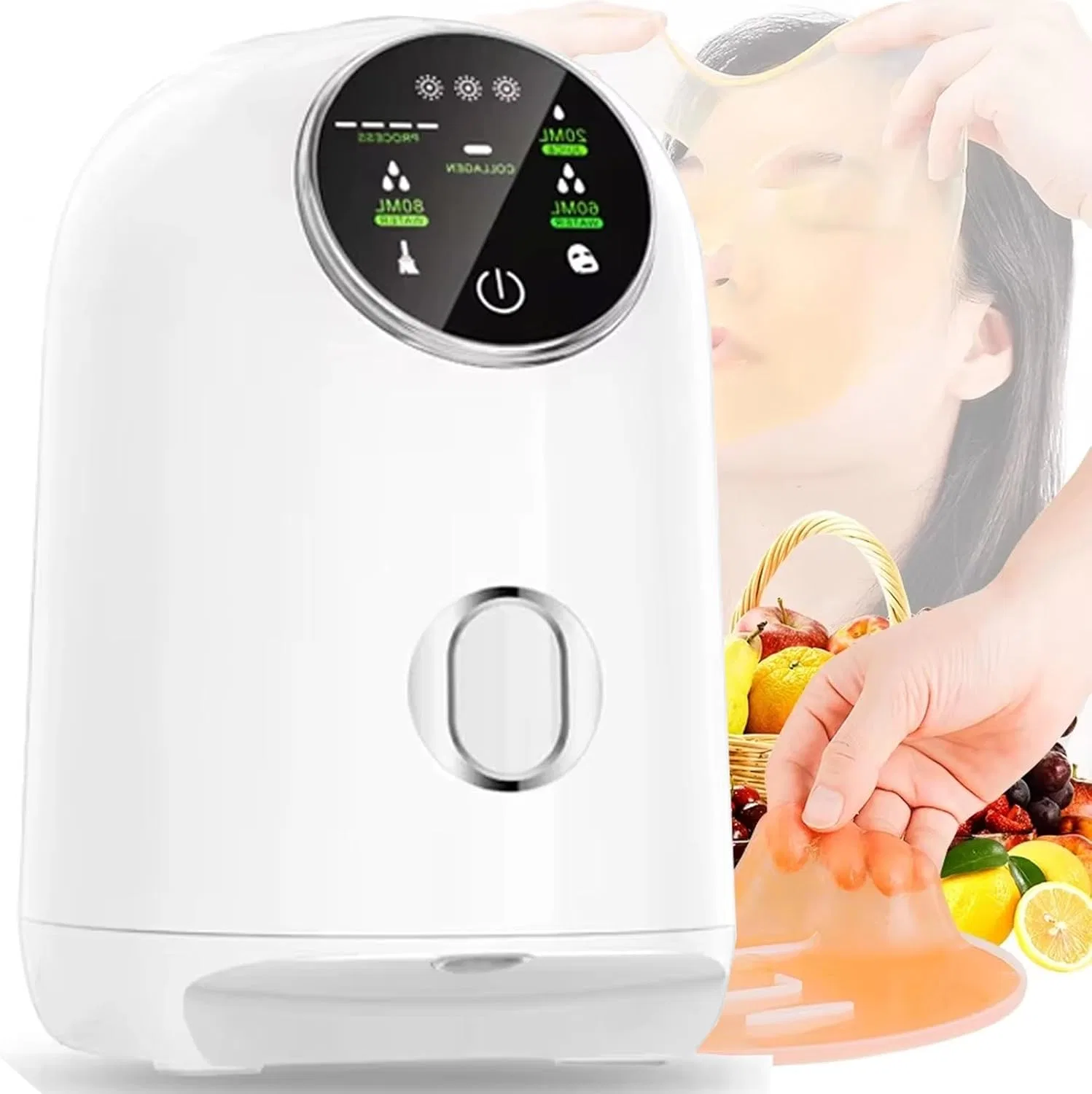 Маска для лица Vegetable Fruit Face Mask Making Machine, XGHDPBM, белый