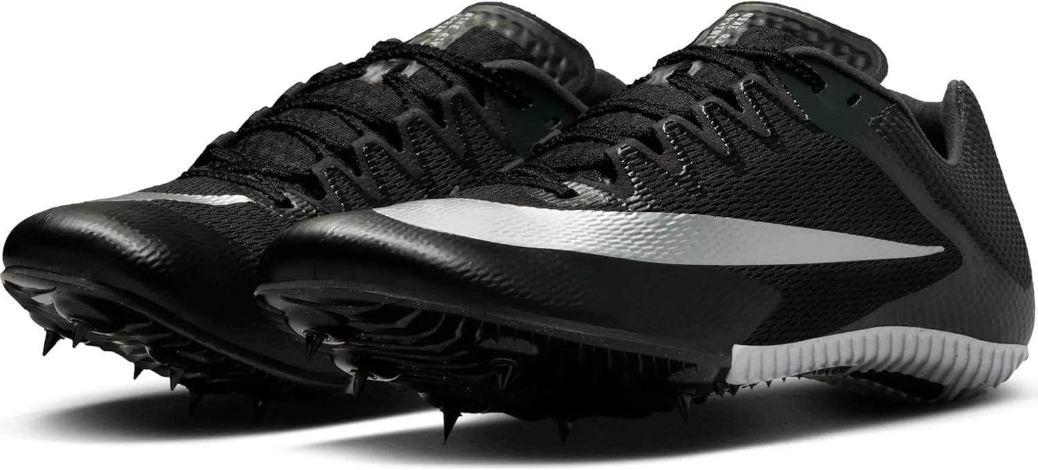 Мужские беговые кроссовки Nike Zoom Rival для спринта и любительских видов спорта, черный — фото 2