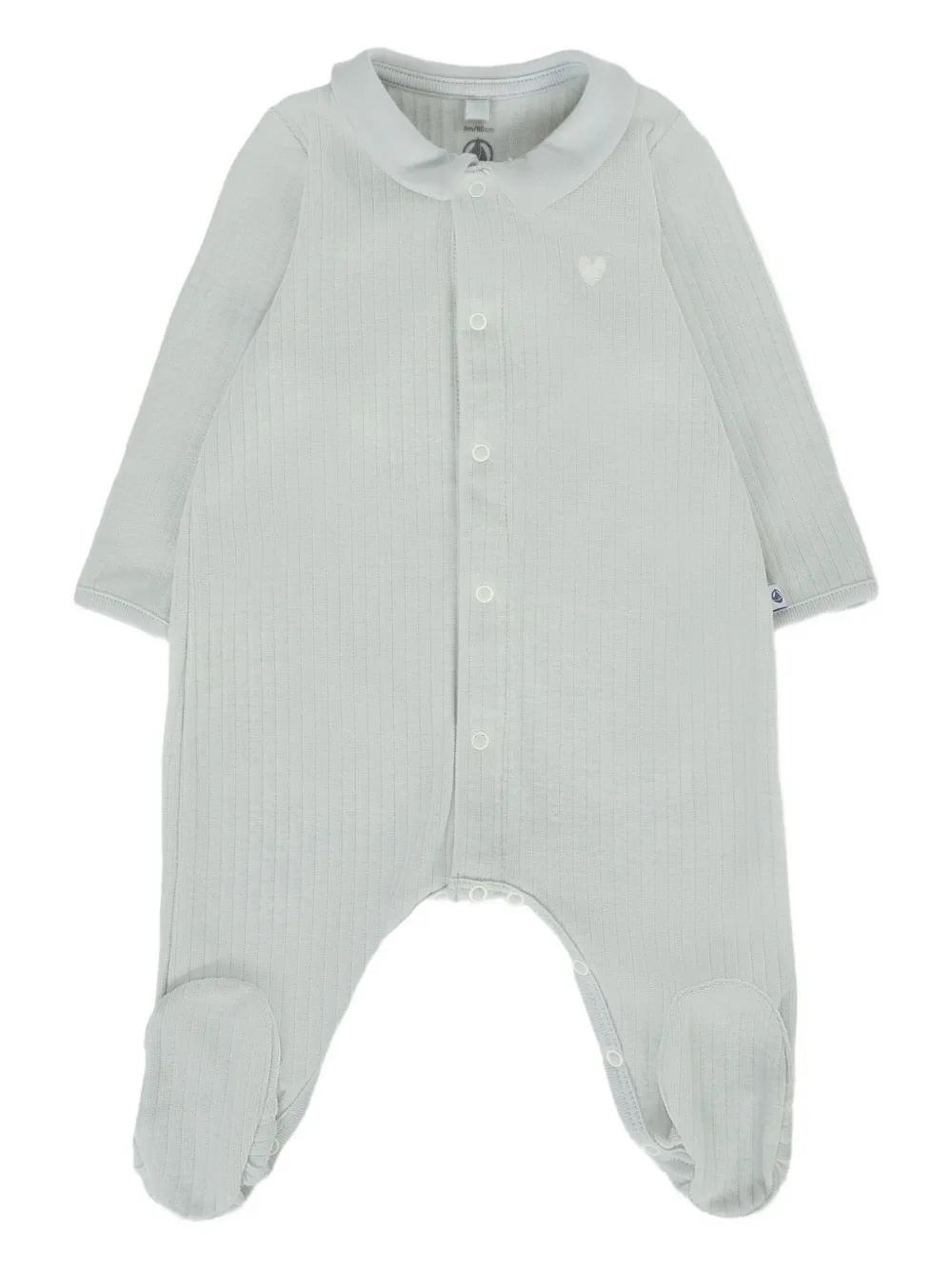 

Пижама с ребристым воротником Petit Bateau, синий