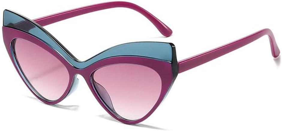 

Модные сексуальные солнцезащитные очки в стиле панк «кошачий глаз» для женщин, роскошные винтажные треугольные солнцезащитные очки для женщин, ретро-очки TYUVIVO, C5winered