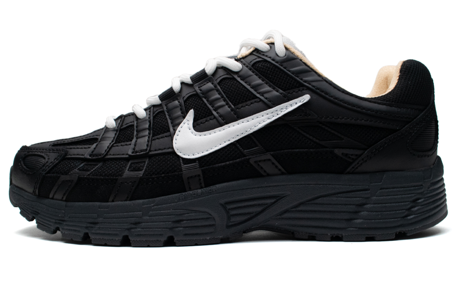 

Nike Кроссовки для бега по пересеченной местности P 6000, дышащие, быстросохнущие, низкие, мужские, черные