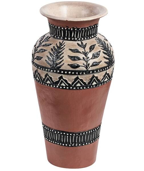 

Декоративная ваза Beliani SIAK цвет beige/schwarz/braun