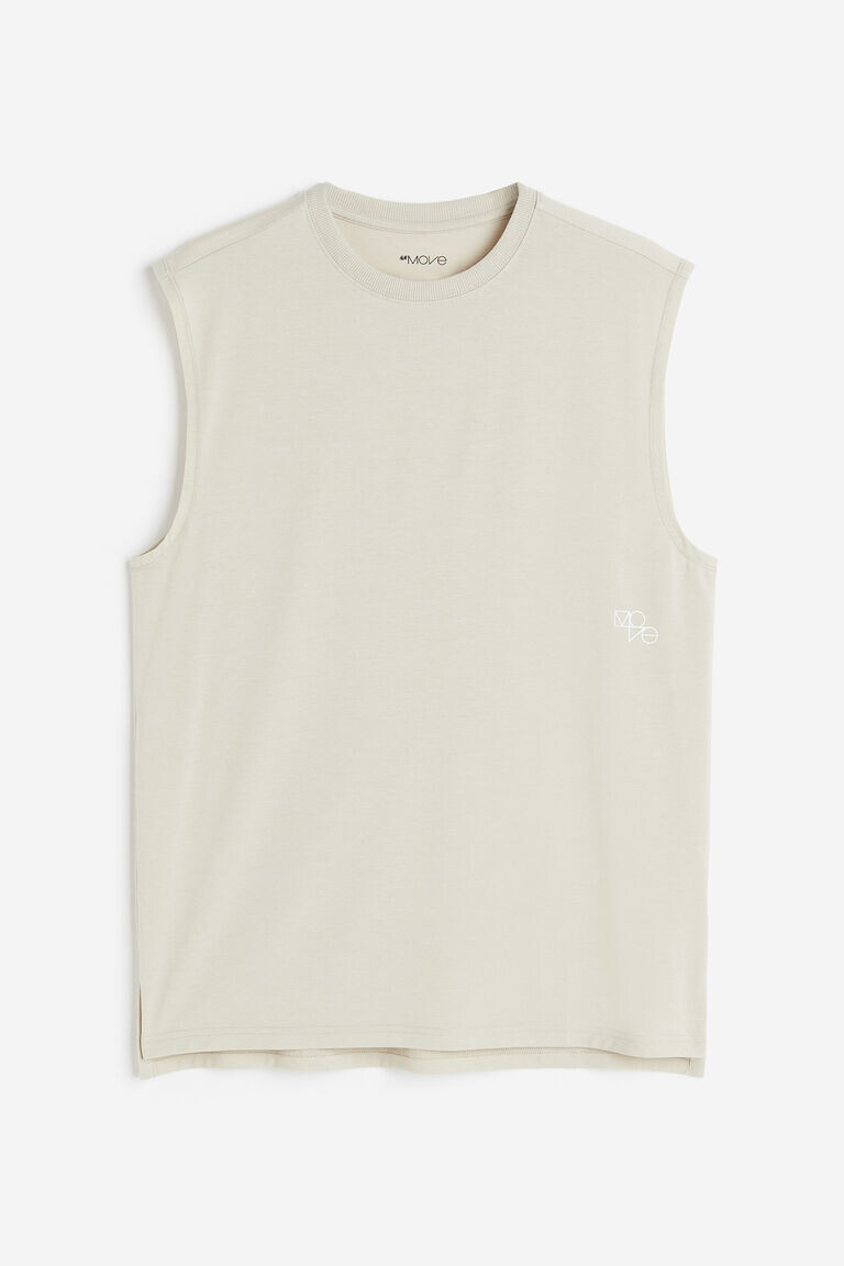 

Топ-жилет drymove sports H&M, бежевый
