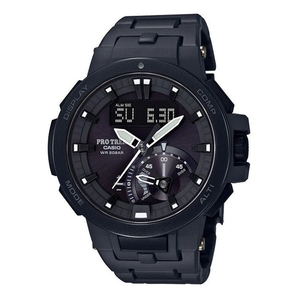 

Часы CASIO Quartz Sports Solar Powered Mens Black Analog/Digital Combo, черный