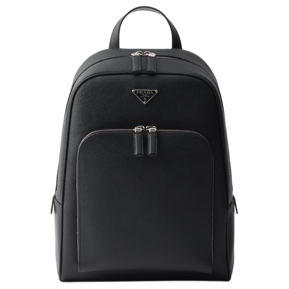 

PRADA Кожаный рюкзак мужской черный