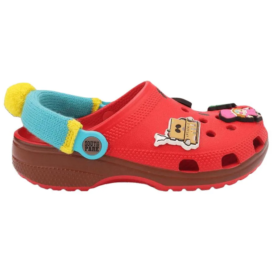 Классические клоги Eric Cartman Unisex Crocs, красный — фото 3