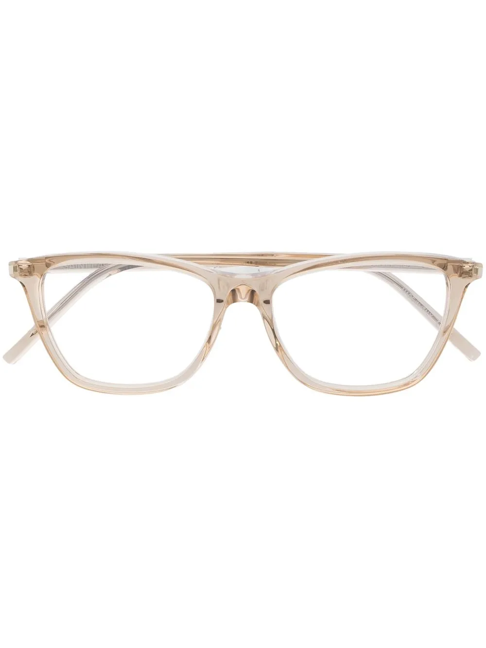 

Очки в оправе 'кошачий глаз' Saint Laurent Eyewear, нейтральный