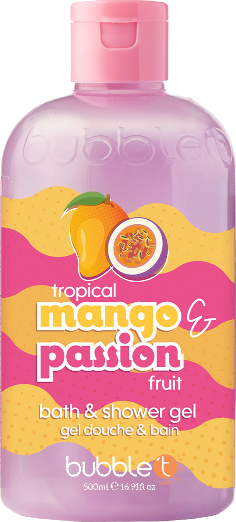 

Гель для душа bubble t Smoothie Mango & Passionsfrucht Bade- & Duschgel