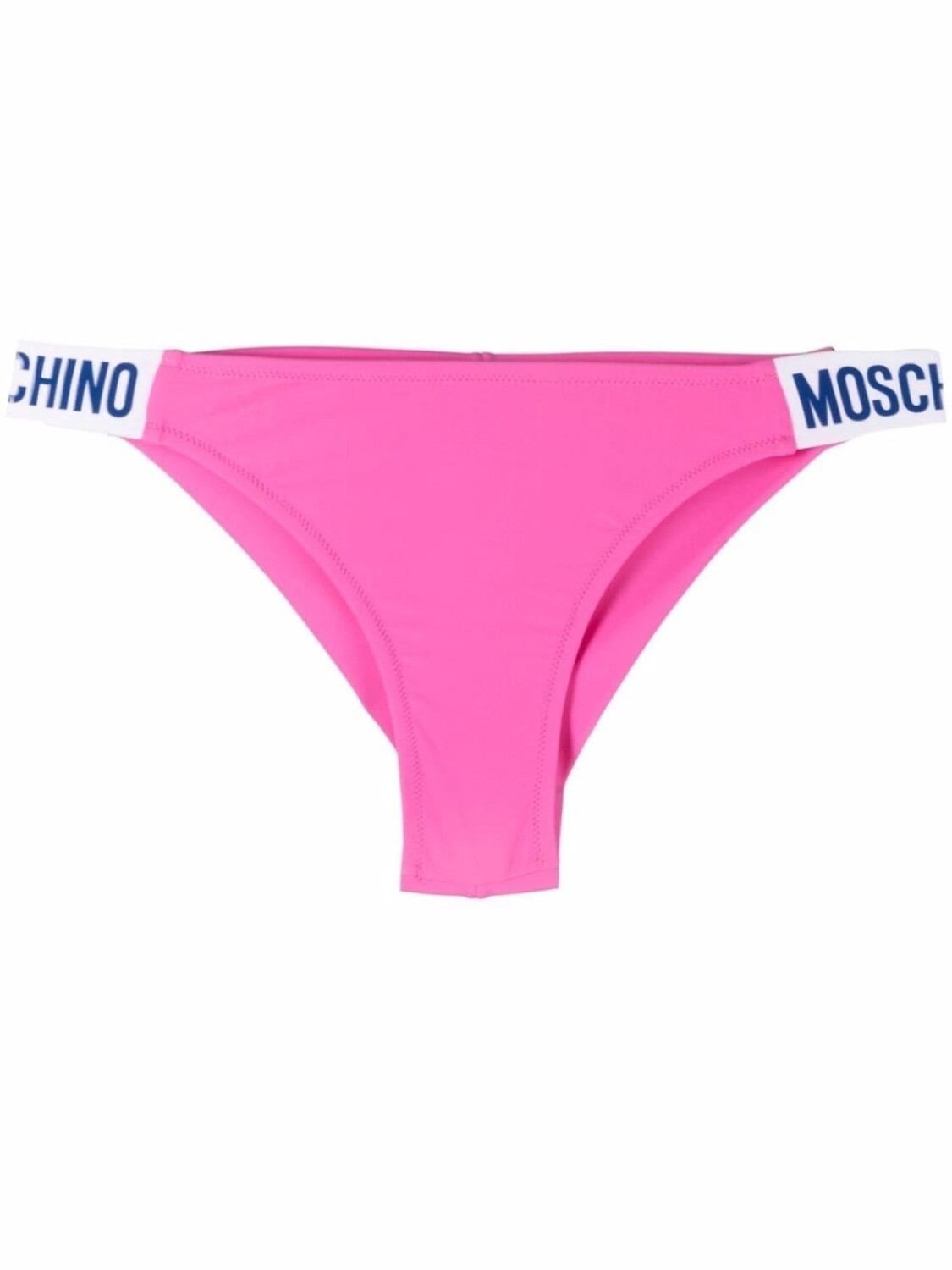 

Moschino плавки бикини с логотипом, розовый