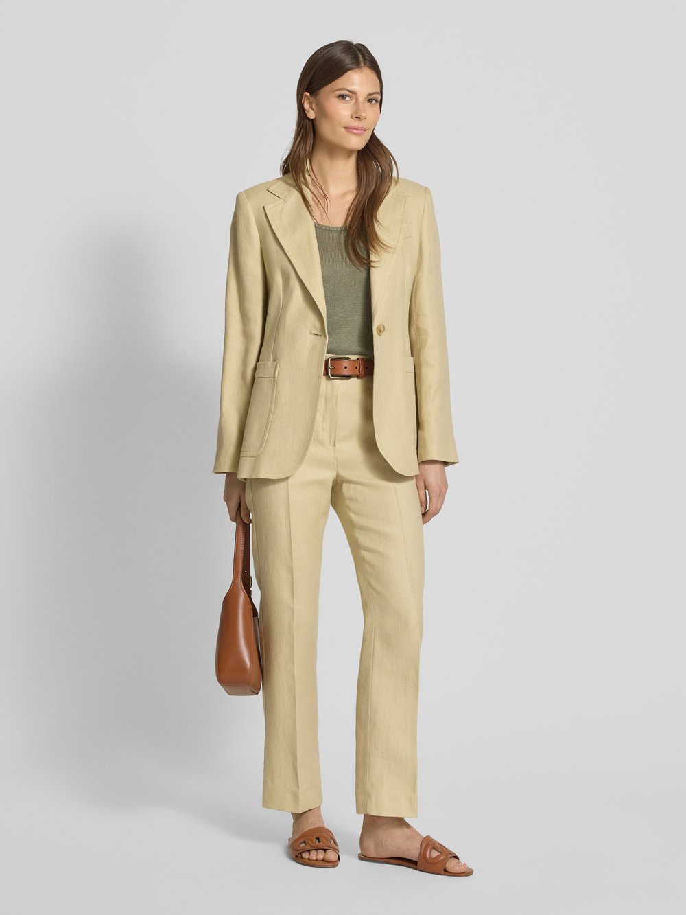 

Пиджак с накладными карманами модель 'GALLI' Weekend Max Mara, песочный