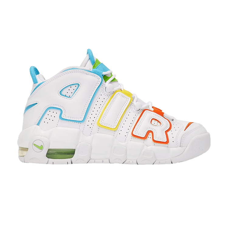 

Кроссовки Nike Air More Uptempo PS 'White Rainbow', белый