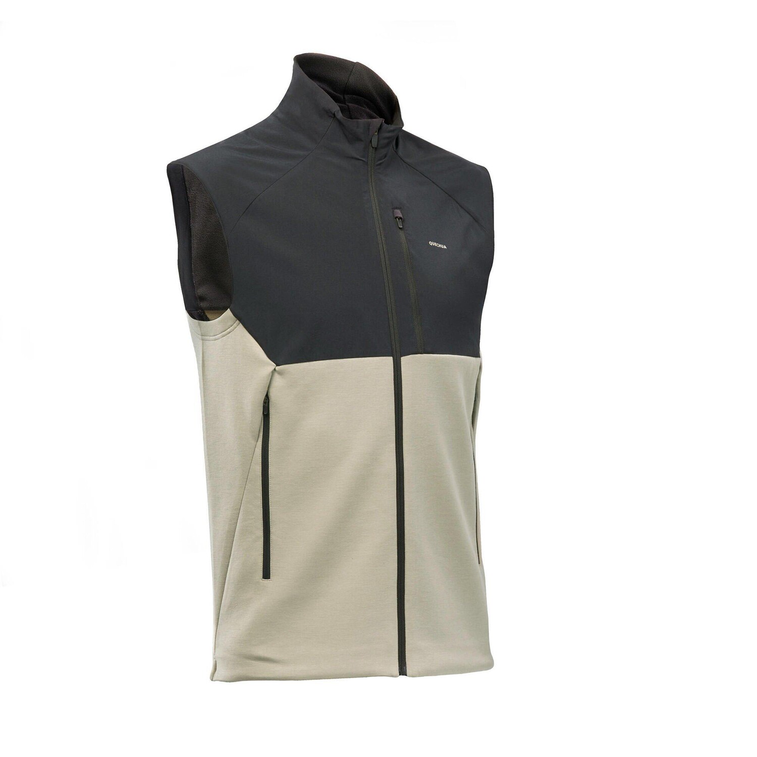 

Флисовый жилет для прогулок по горам Decathlon Quechua, черный