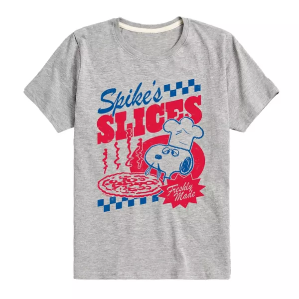 

Футболка для мальчиков 8-20 лет с принтом "Арахис" и шипами Licensed Character, серый