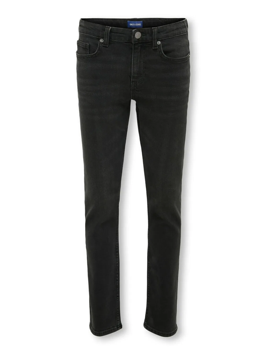 Джинсы нормальной посадки ONLY & SONS Junior, washed black