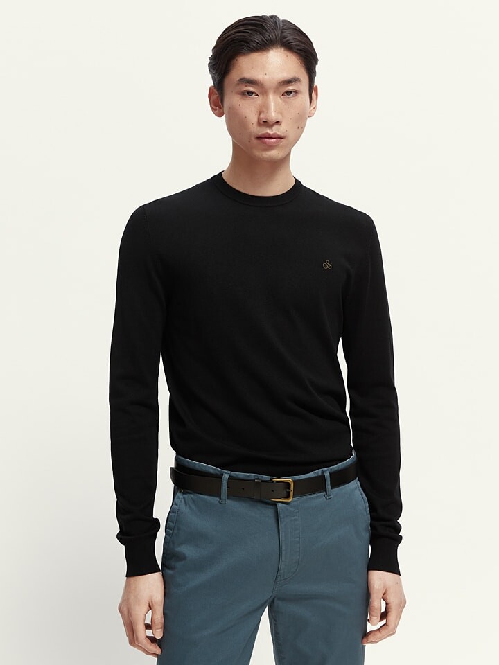 

Пуловер Scotch & Soda, черный
