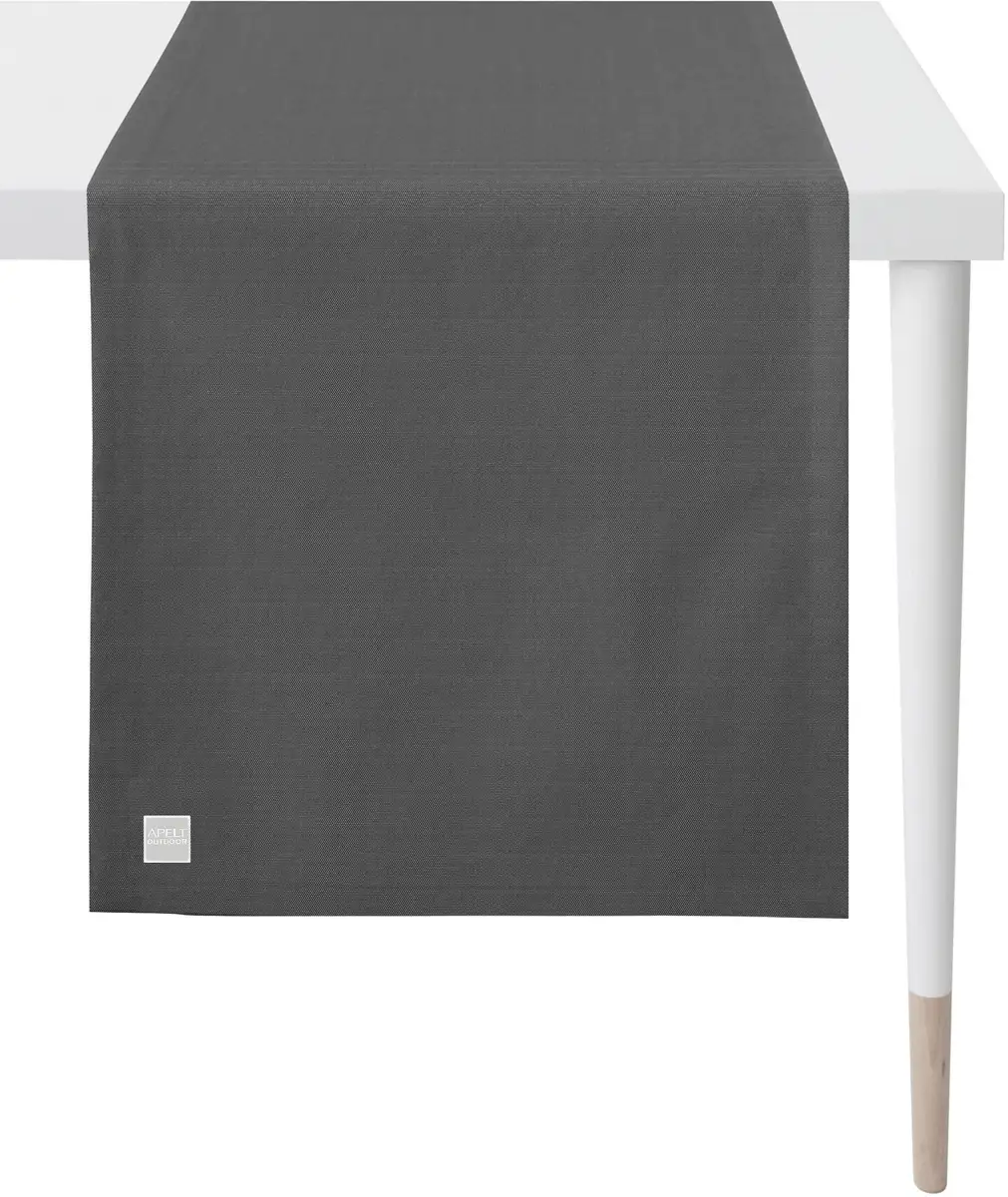 

APELT дорожка для стола "3959 Outdoor, летнее украшение, лето ", (1 шт.), Панама 46х140 см, черный