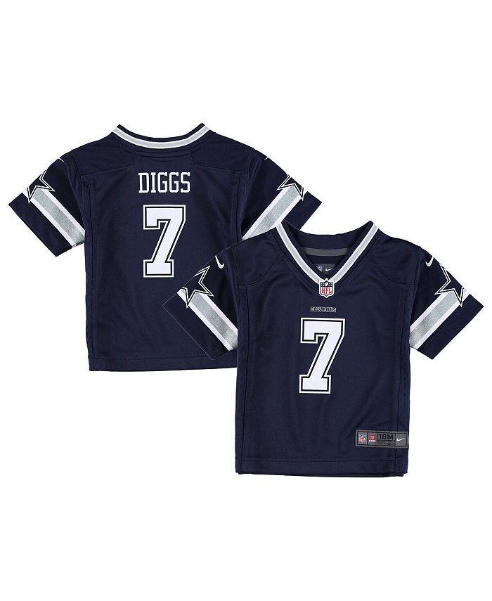 

Джерси для мальчиков и девочек Trevon Diggs темно-синего цвета Dallas Cowboys Game Jersey Nike, синий