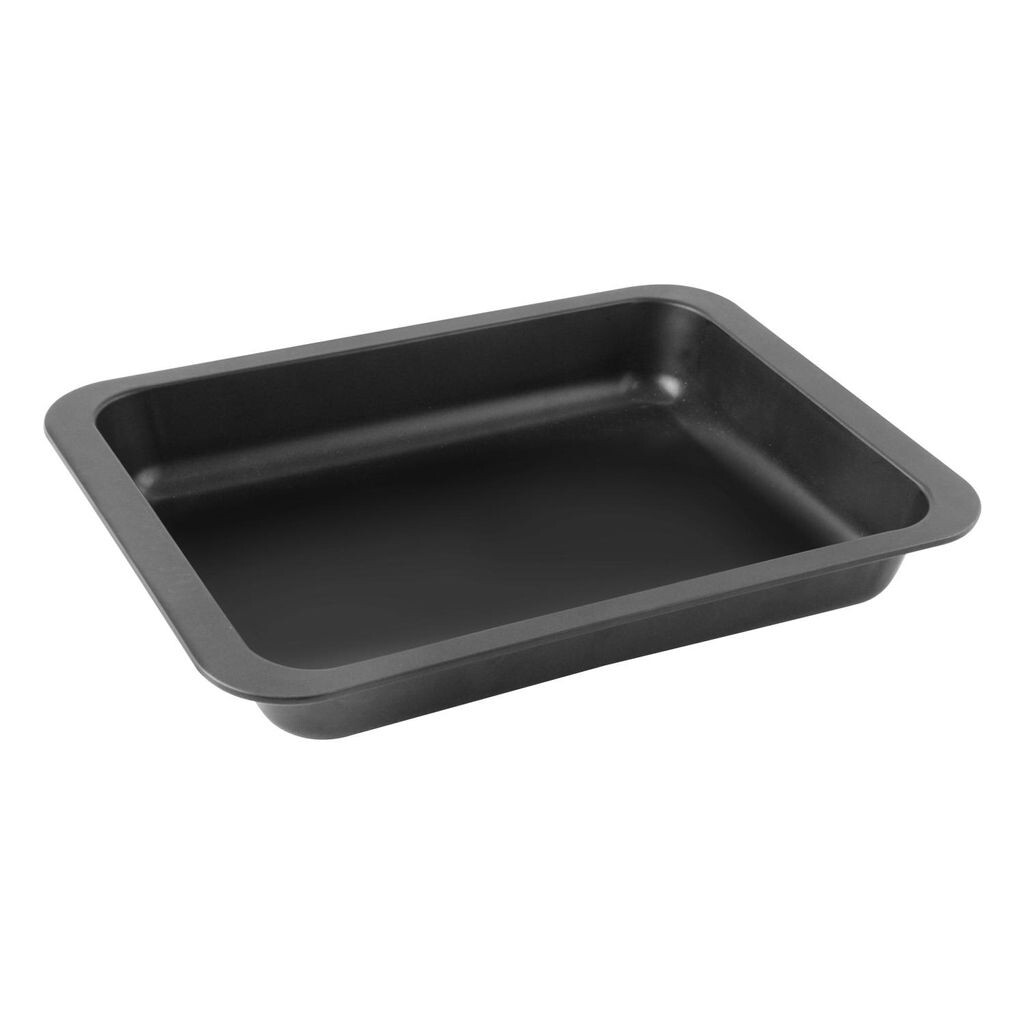 

Противень для духовки Zenker (37 x 5,5 x 27 см) СПЕЦИАЛЬНОЕ ПРИГОТОВЛЕНИЕ, прямоугольный противень с антипригарным покрытием, противень с очень высоким бортиком (цвет: черный), количество: 1 шт