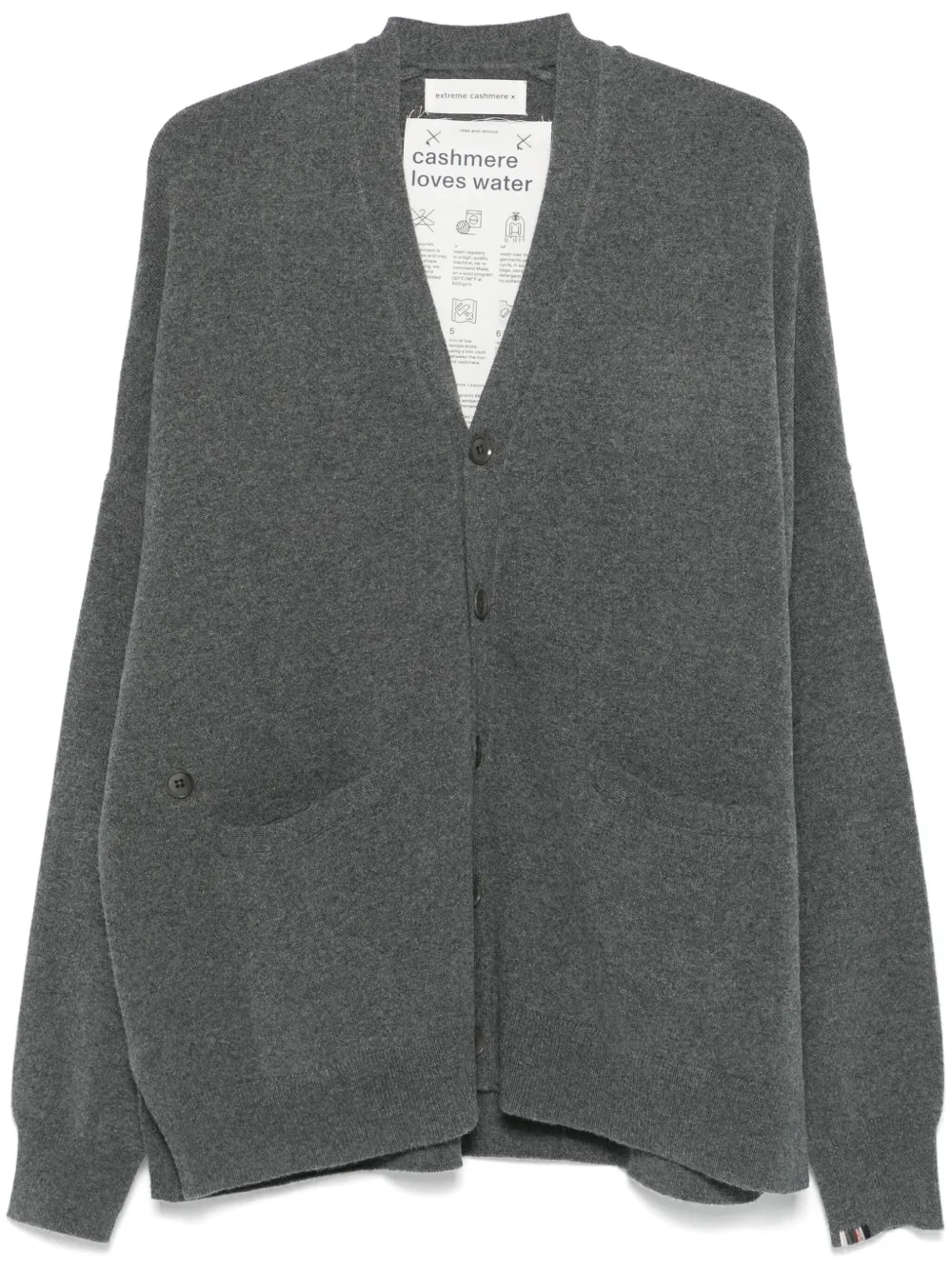 

Кардиган N°24 extreme cashmere, серый