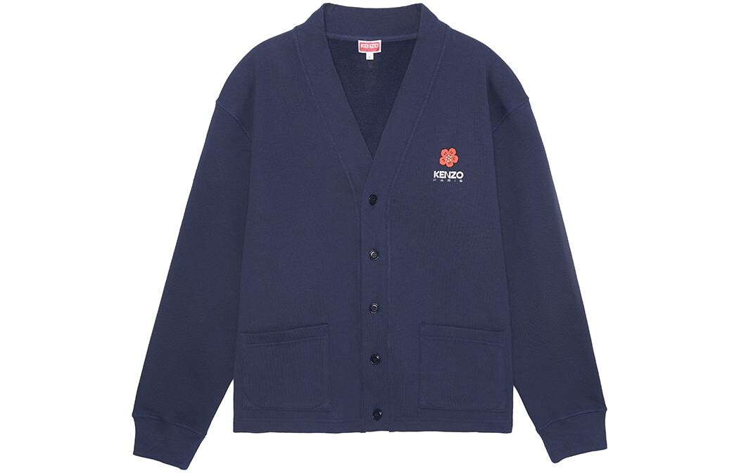 

Мужской свитер серии Boke Flower, темно-синий Kenzo, синий