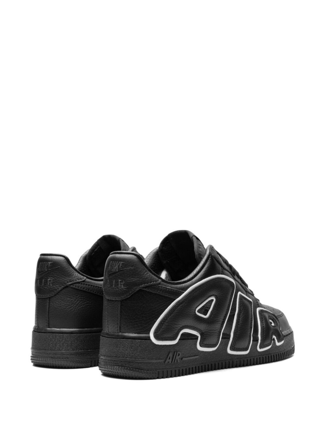 Nike кроссовки x CPFM Air Force 1 "Черные", черный — фото 3