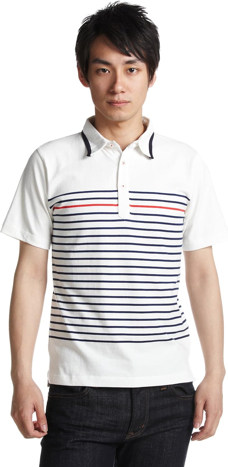 

Розовая поло с панельной каймой Pincponc