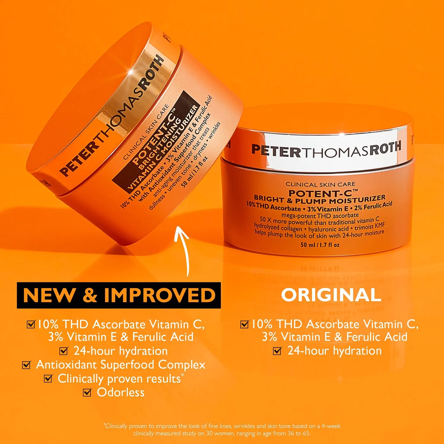 Крем для лица Peter Thomas Roth — Potent-C idratante illuminante с витамином С, 50 мл — фото 4