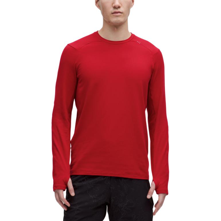 

Lululemon Футболка Surge Warm Collection Rulu мужская темно-красная, Красный, Lululemon Футболка Surge Warm Collection Rulu мужская темно-красная