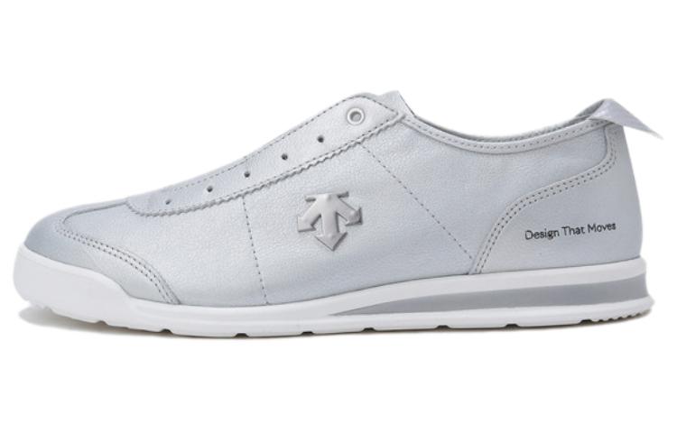 

DESCENTE Chron Versatile Cushioning, износостойкие низкие кеды Unisex Silver White