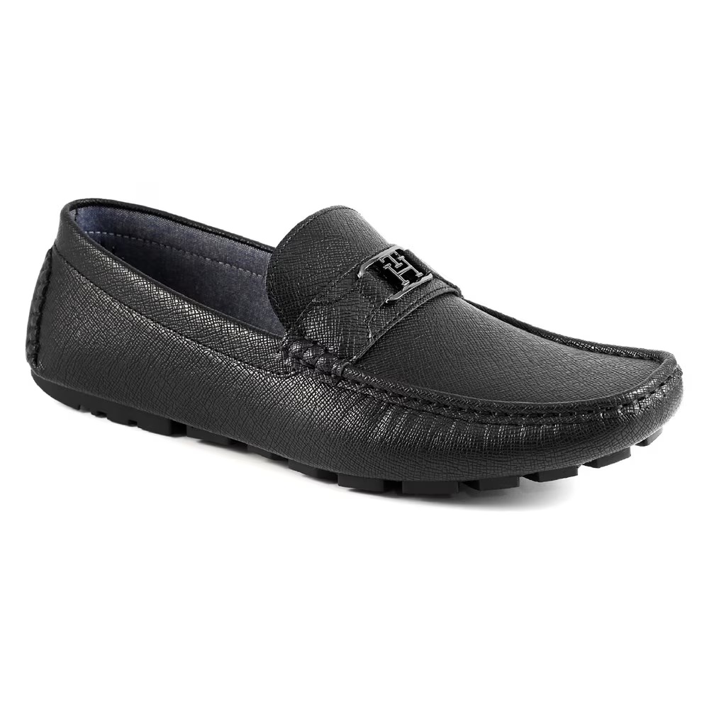 

Лоферы Attle moc toe Tommy Hilfiger, черный