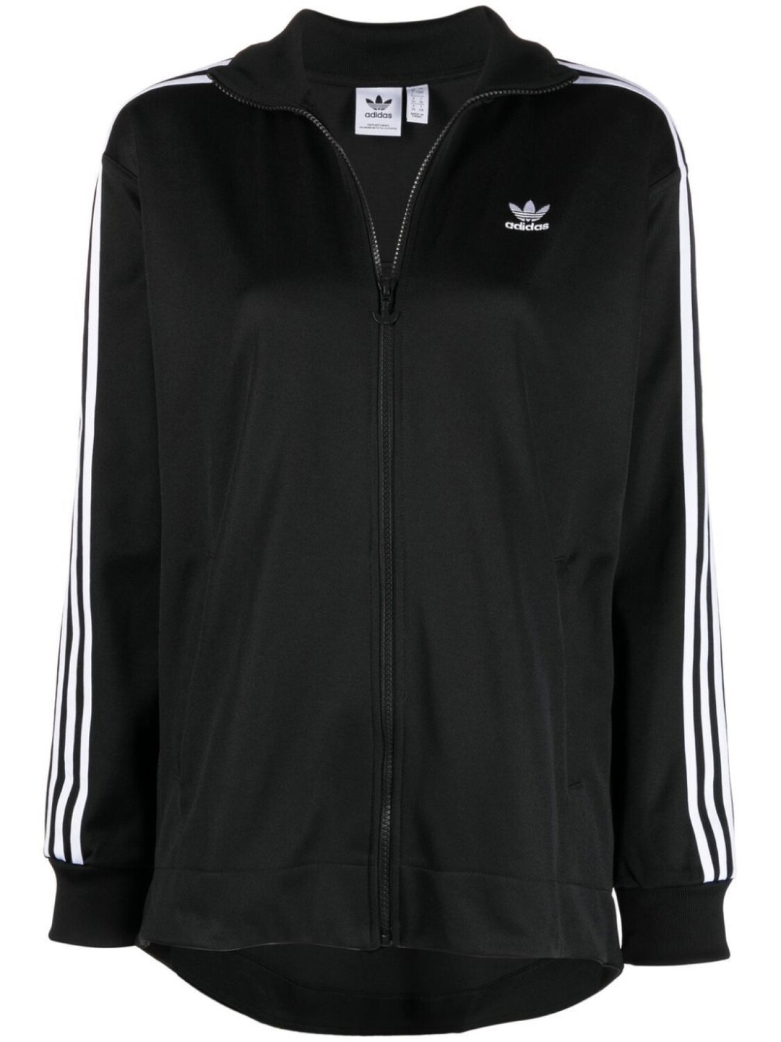 

adidas толстовка с вышитым логотипом, черный