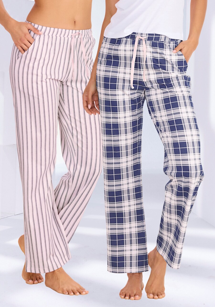 

Пижамные брюки VIVANCE, marine blue/Rose