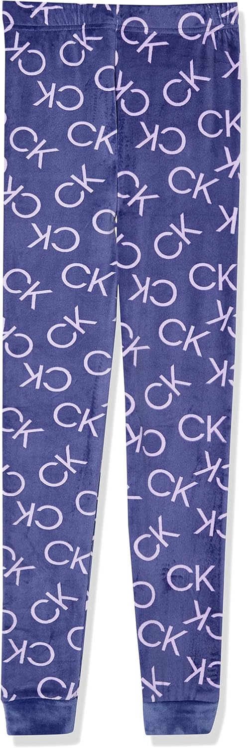 Комплект пижамы Calvin Klein для девочек из двух предметов: флисовый кролик, Ck Oversize — фото 2